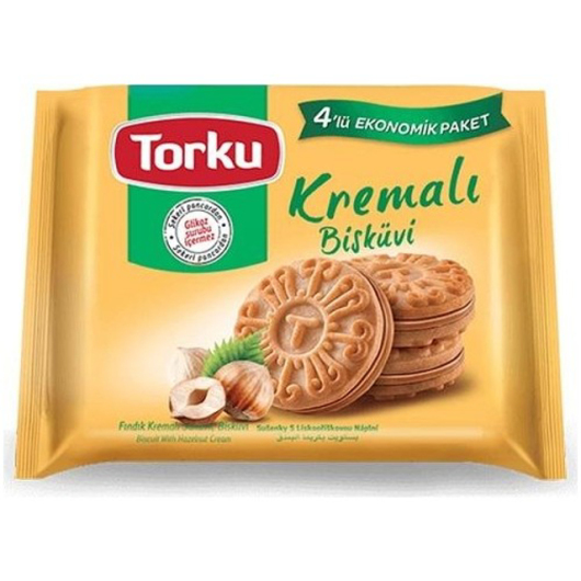 Bisküvi TORKU TORKU FINDIK KREMALI BISKUVI 244 GR 404853