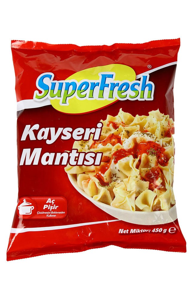 dondurulmus gida superfres superfresh kayseri mantisi 400 gr