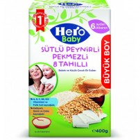 HERO BABY SUTLU 8 TAHILLI PEY.PEKMEZLI 400 GR.5992