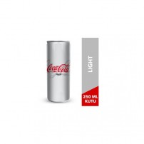 COCA COLA LIGHT 250 ML KUTU