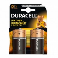 DURACELL BUYUK PIL 2-LI